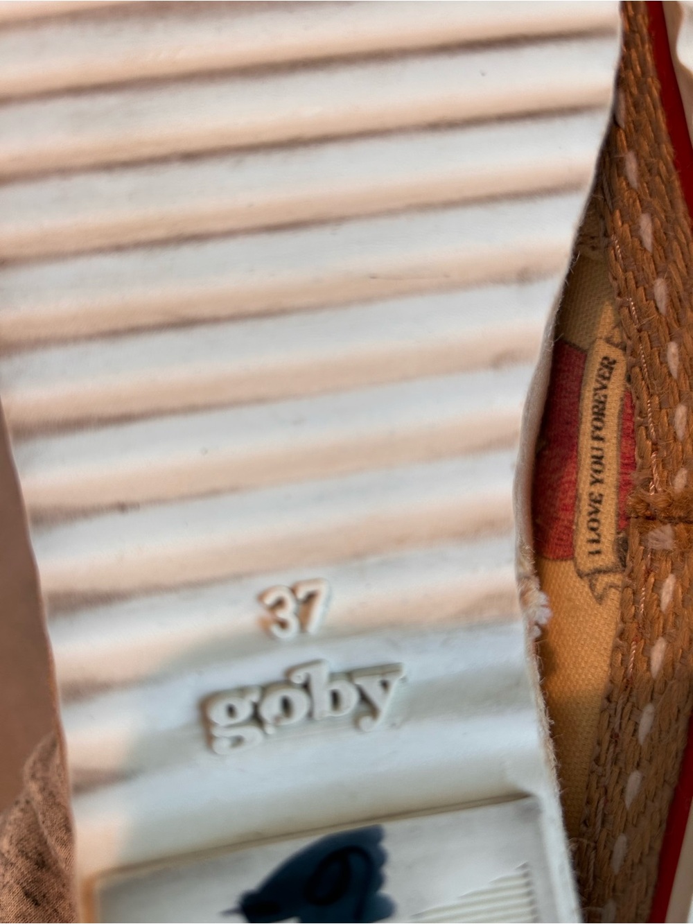 Goby Forever Love Espadrille Slip on Sneaker. Day of the Dead. Spooky. Immortal - Picture 9 of 9